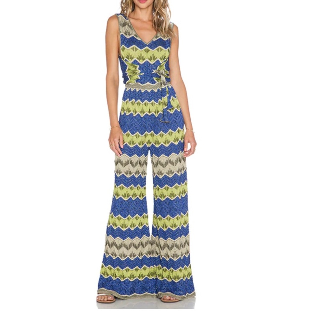 M Missoni Zig Zag Lurex Jumpsuit